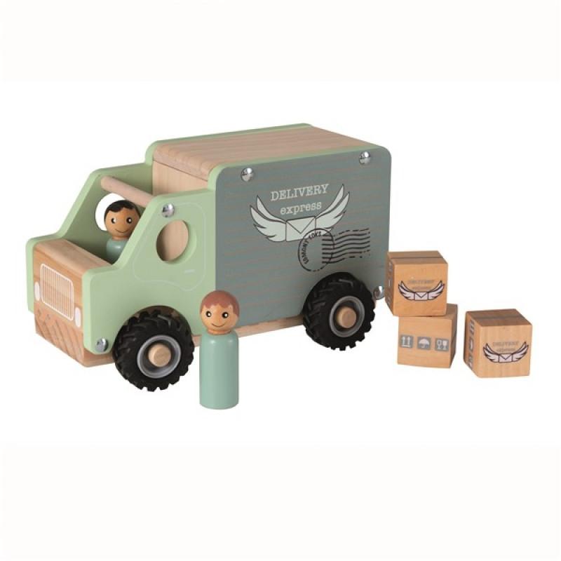imagine Jucarie din lemn - Camion pentru transport -Egmont toys