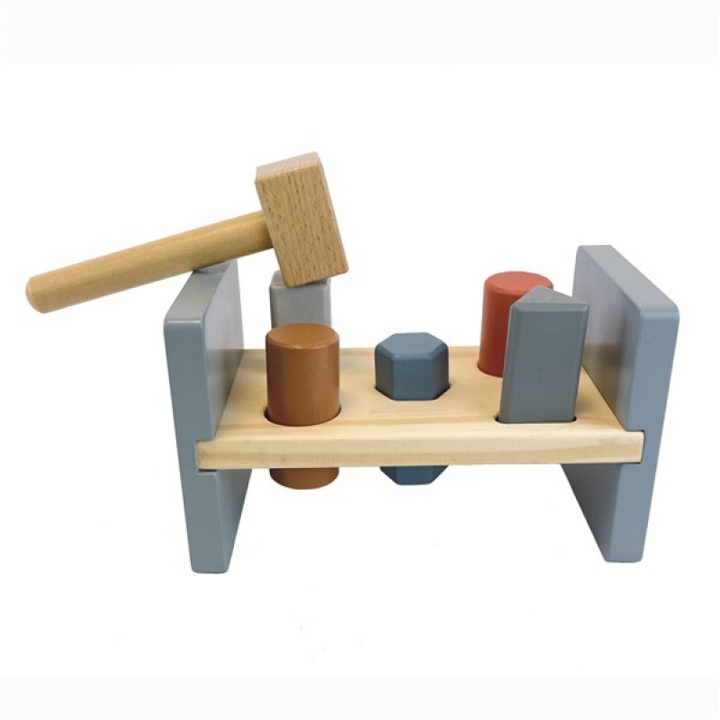 imagine Jucarie din lemn cu ciocan - banc de lucru - Egmont Toys