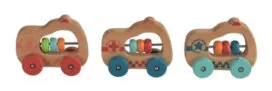 imagine Jucarie bebelusi - Masina din lemn pentru bebe - Egmont Toys