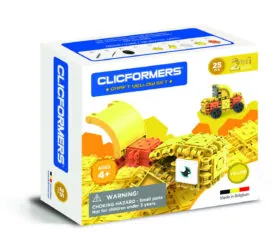 Set de construit Clicformers- Craft – galben