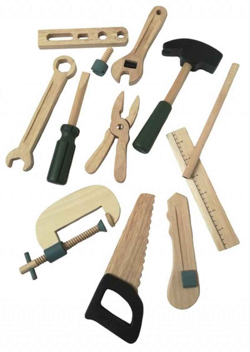 set de unelte din lemn egmont toys6738