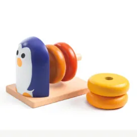 imagine Jucarie bebelus - joc de indemanare Penguin Basic - Djeco