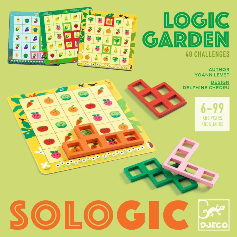 Joc de logica Logic Garden Djeco 1