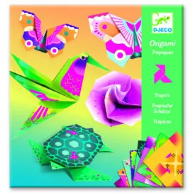 imagine Origami pentru copii- Animale si flori exotice - Djeco