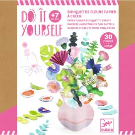 imagine Set creativ copii - set DIY - Flori delicate - Djeco
