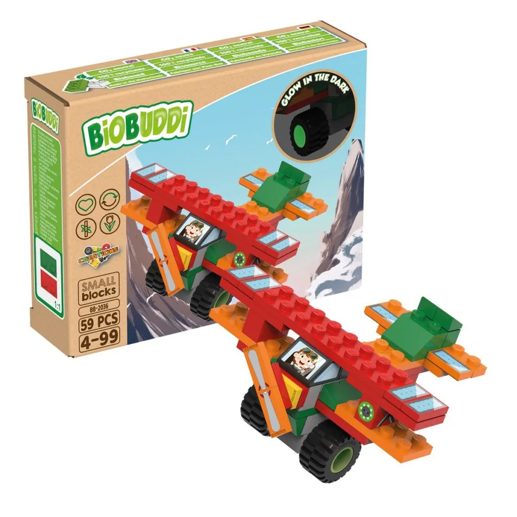 Imagine 5: Cuburi de construit eco-friendly – Avion