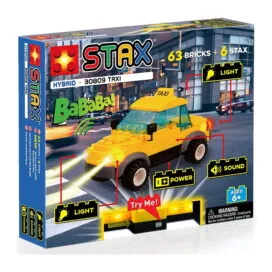 imagine:Set constructie copii cu lumini si sunete, Stax , Taxi