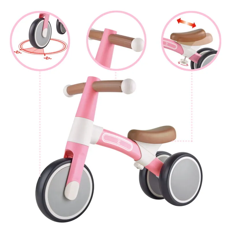 imagine:Bicicleta de echilibru, roz deschis, Hape