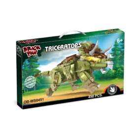 imagine:Set constructie, Dinozaur de jucarie , Triceraptos (450 piese)