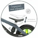 Imagine 4: Bicicleta de echilibru BMXie Glow, Anthracite, Chillafish