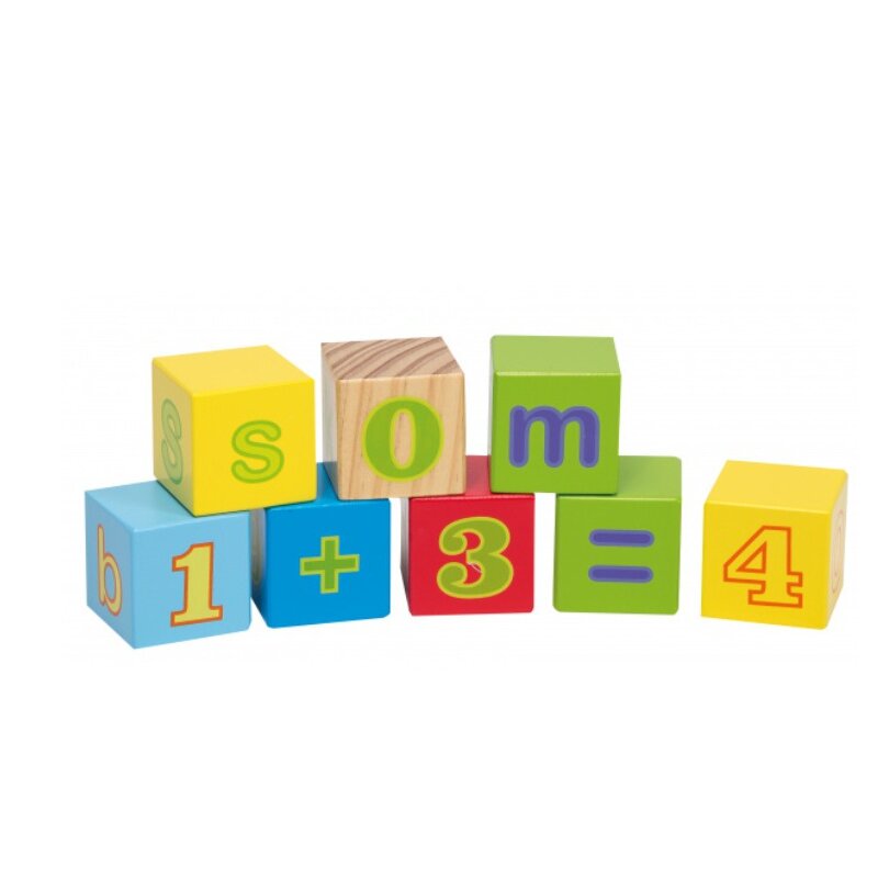 joueco cuburi din lemn alfabetul 30 piese 2186750 4