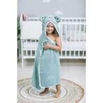 Imagine 1: Prosop copii, Prosop mare de baie cu urechi Elephant, Grey, Bubaba