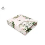 Cearceaf pentru patut 120X60 cm cu elastic, Baby Animals