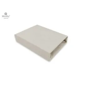 Cearceaf pentru patut 120X60 cm cu elastic, Colectia Royal, Beige