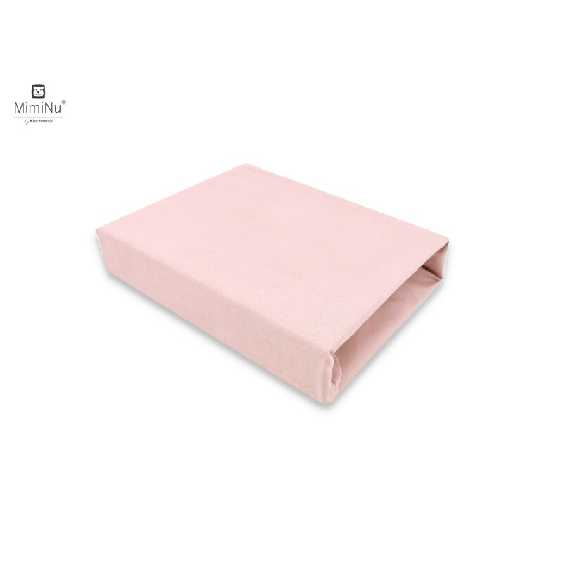 miminu cearceaf cu elastic pentru patut 120x60 cm din bumbac colectia royal powder pink 2118188 4