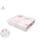 Cearceaf pentru patut 120X60 cm cu elastic, Design, Awesome Bunnies