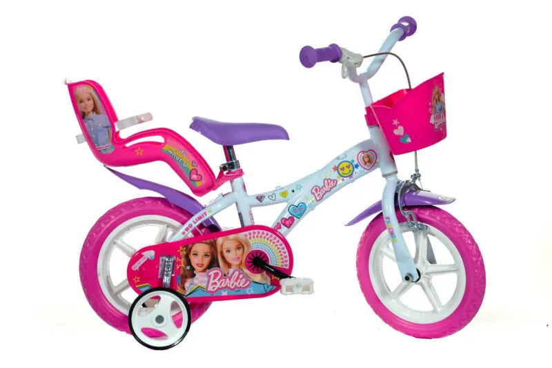 Bicicleta copii 12 Barbie la plimbare DINO BIKES