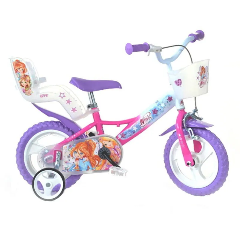 imagine:Bicicleta copii 12'' Winx, Dino Bike