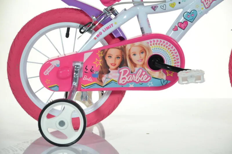 Bicicleta copii 14 Barbie la plimbare DINO BIKES 1