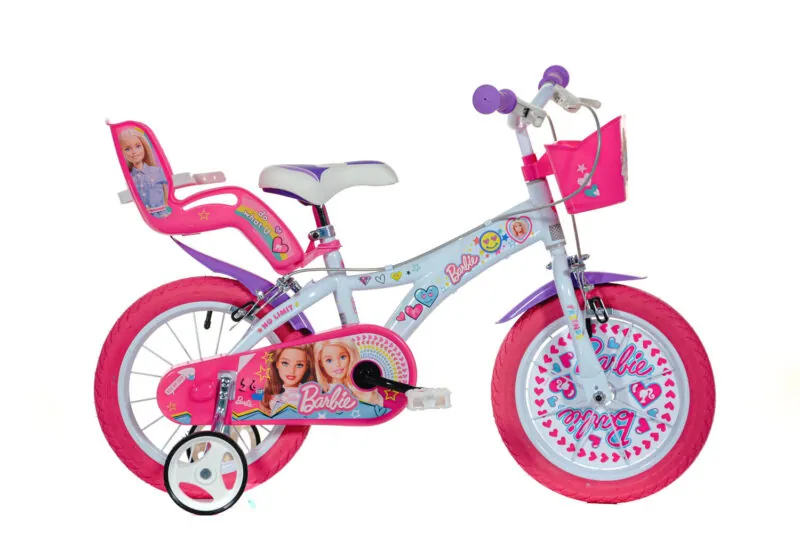 Bicicleta copii 16 Barbie la plimbare DINO BIKES