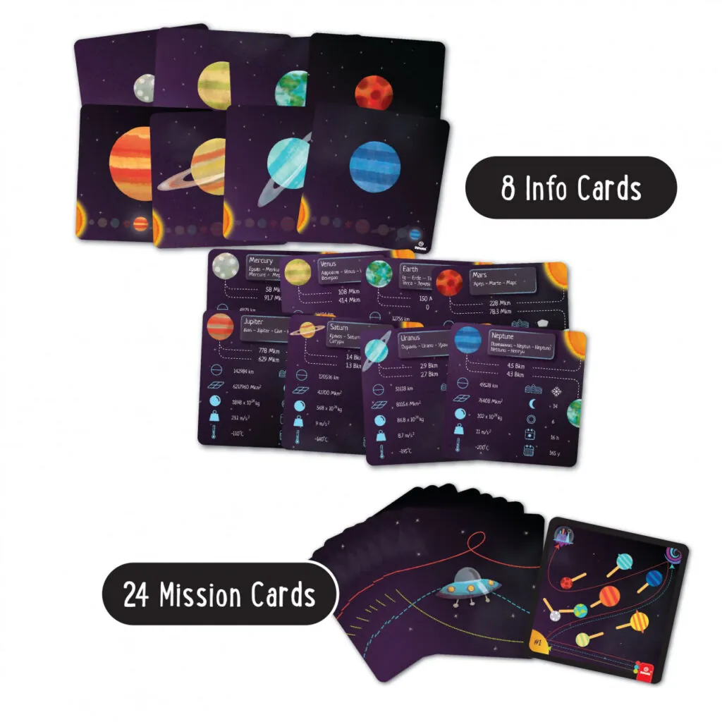 Joc cu titirezi Misiuni intergalactice - Jucarii de societate Svoora - 2