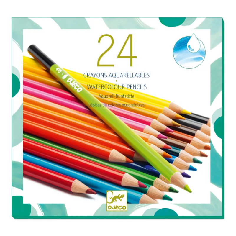 imagine:Set 24 creioane colorate, Djeco