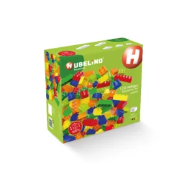 imagine:Cuburi colorate de construit Hubelino tip lego (120 piese)