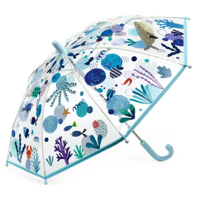 Umbrela pentru copii motive marine Djeco