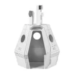 imagine: capsula spatiala de colorat