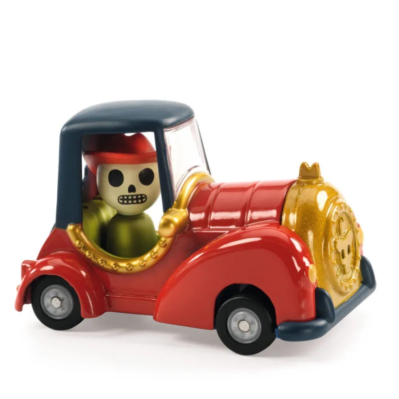 Colectia Crazy Motors Djeco Masina Red Skull 1