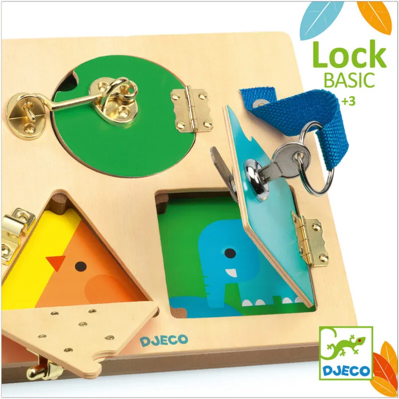 Jucarie educativa Sisteme de inchidere Lock Basic Djeco 1