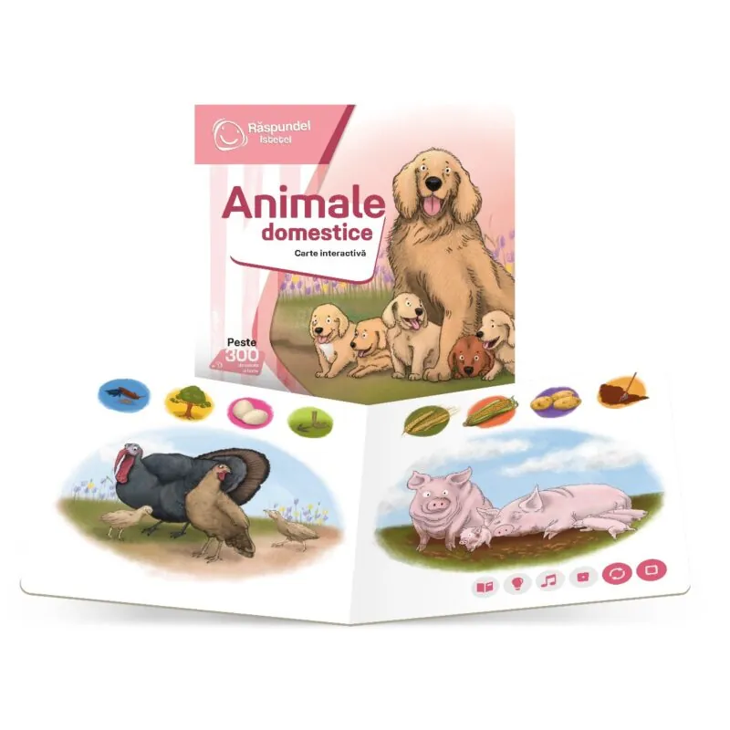 Raspundel Istetel carte Animale domestice 1