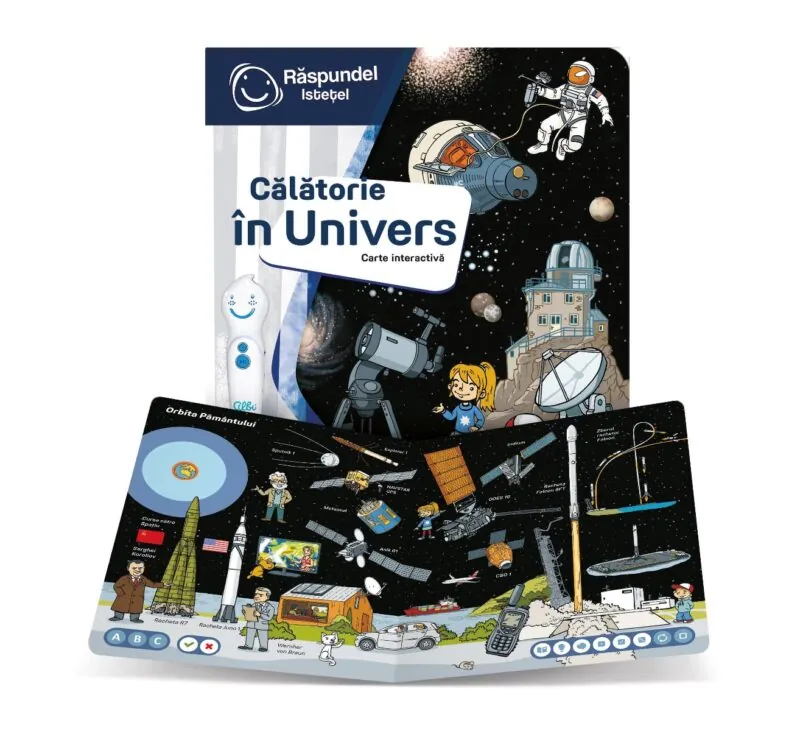 Raspundel Istetel carte Calatorie in univers 2