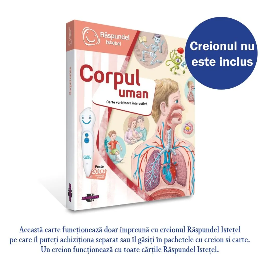 Raspundel Istetel, carte Corpul uman