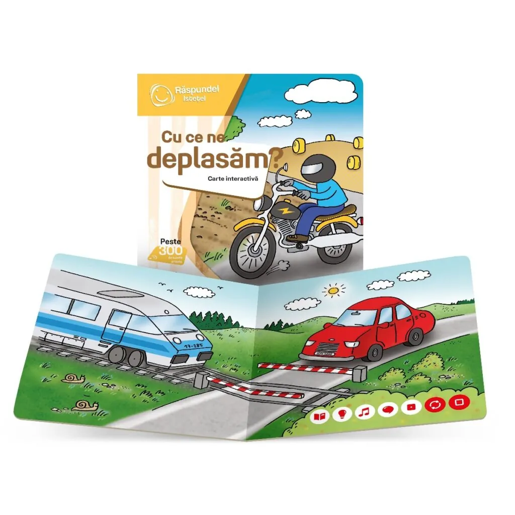 Imagine 1: Raspundel Istetel, carte Cu ce ne deplasam