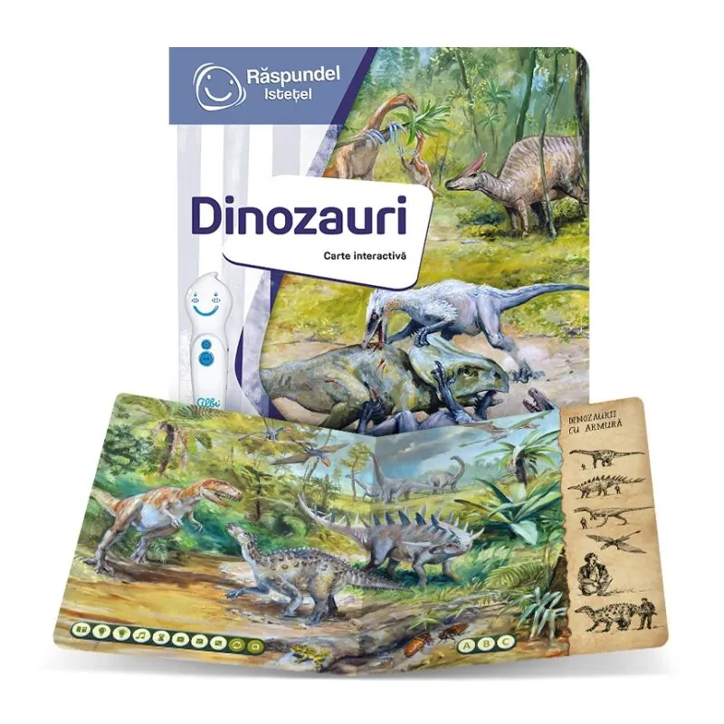 Raspundel Istetel carte Dinozauri 1