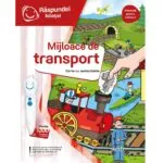 Imagine 2: Raspundel Istetel, carte cu autocolante, Mijloace de transport