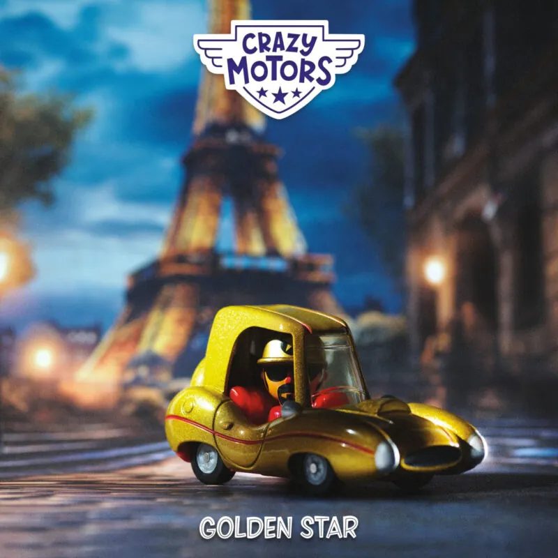 Colectia Crazy Motors Djeco Masina Golden Star 2