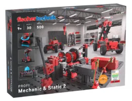 imagine:Set de constructie Mechanic & Static 2, Fischertechnik; jucarie Steam
