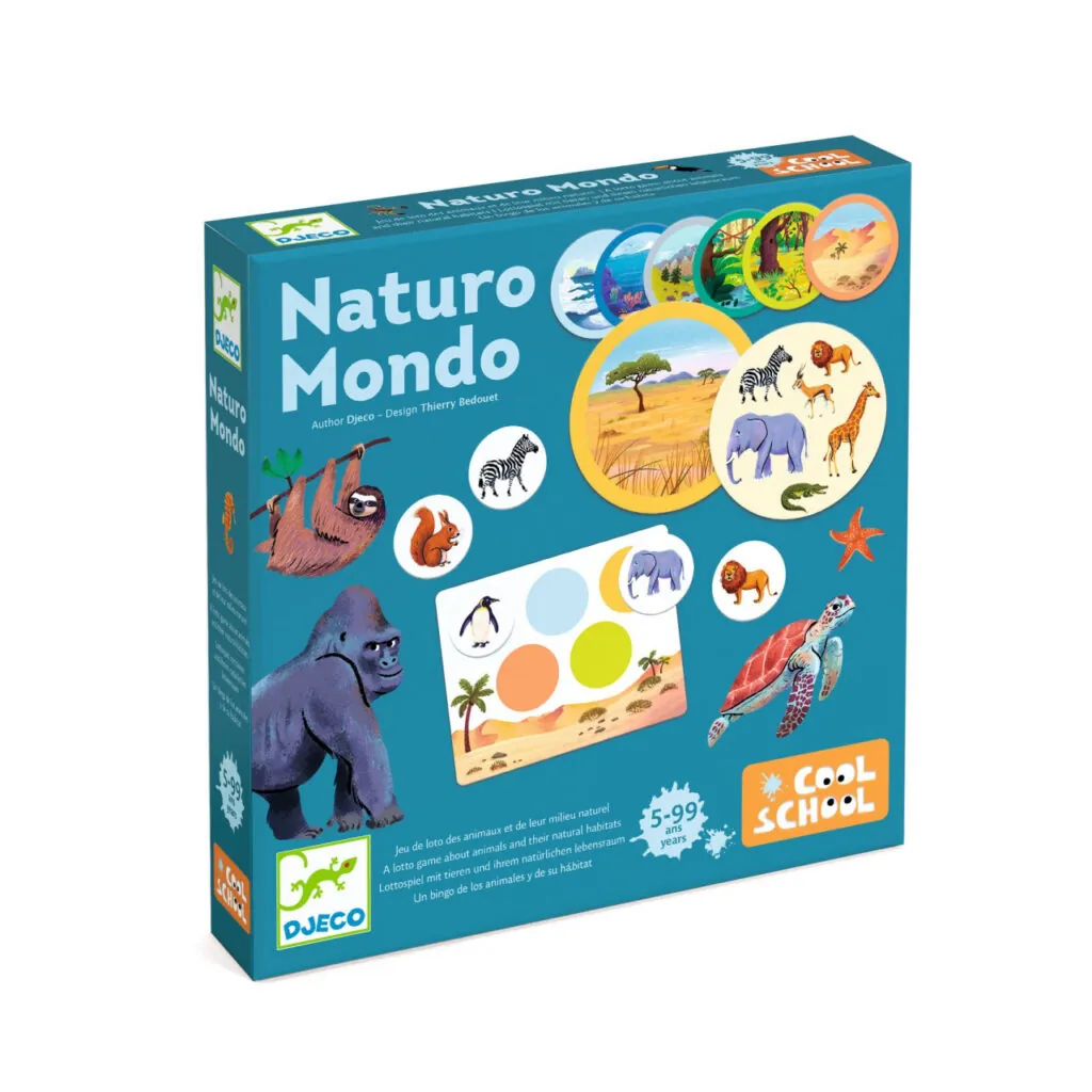 Joc educativ Naturo Mondo
