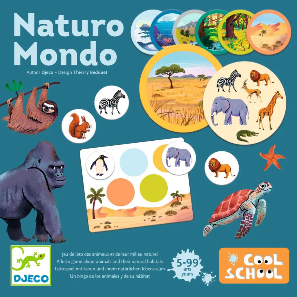 Joc educativ Naturo Mondo