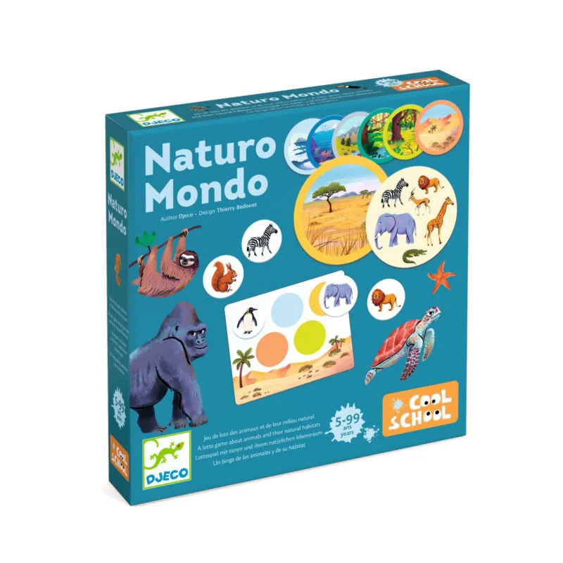 Joc educativ Naturo Mondo Djeco