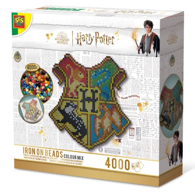 imagine:Harry Potter - Set margele de calcat Beedz - Stema Hogwarts