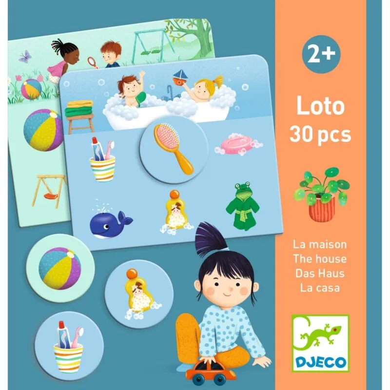 Joc loto Casa Djeco 3