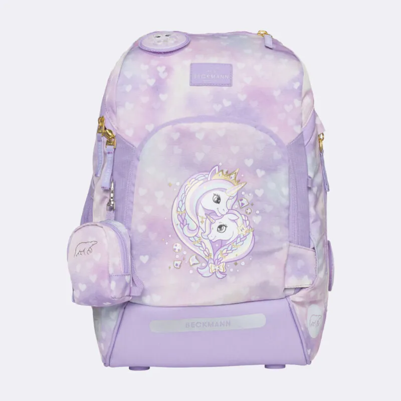 ghiozdan rucsac ergonomic cu perna de aer active air flx unicorn princess purple 512185