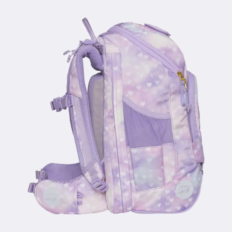 ghiozdan rucsac ergonomic cu perna de aer active air flx unicorn princess purple 853032