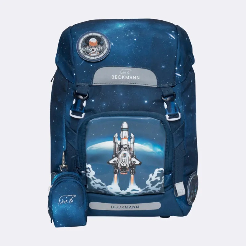 ghiozdan rucsac ergonomic set clasic 6 piese space mission 852863