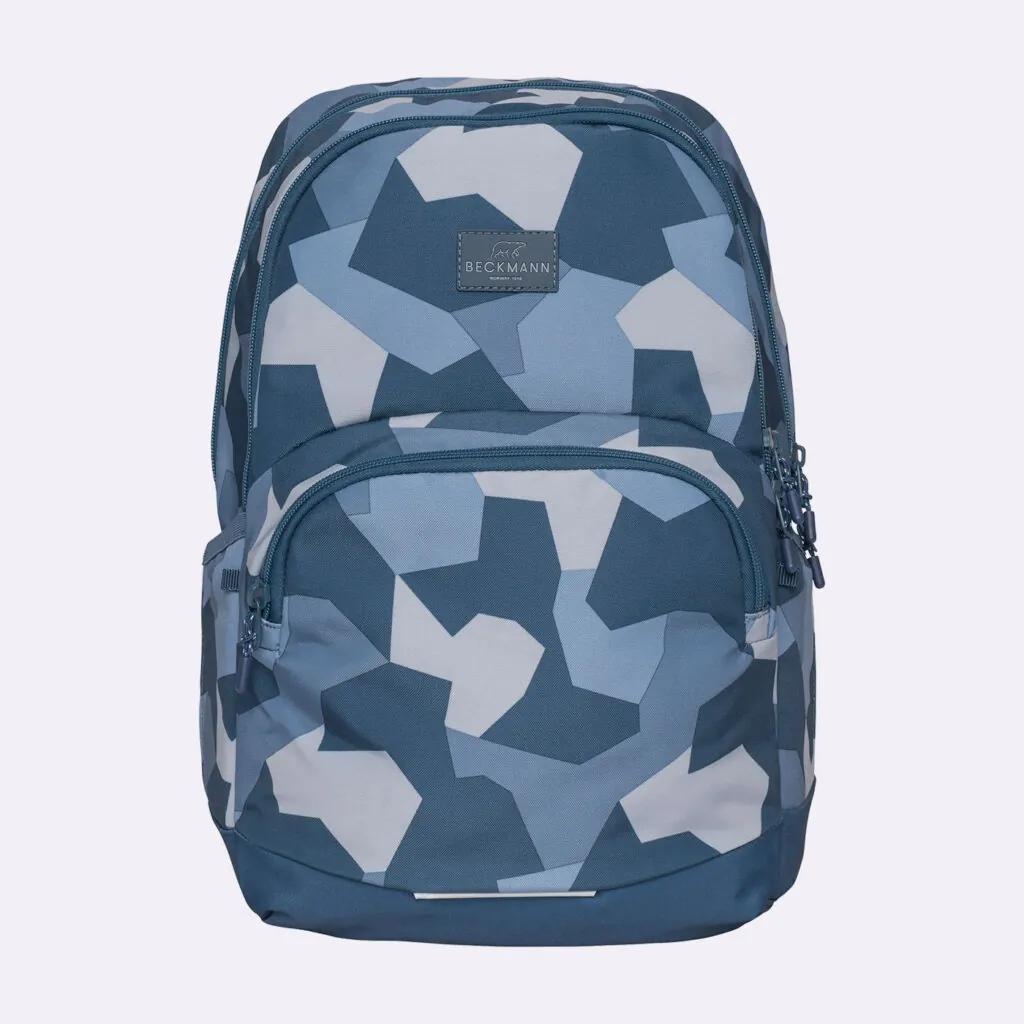 imagine:Ghiozdan, rucsac ergonomic, 30L, Sport Junior Blue Camo