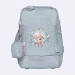 Imagine 2: Ghiozdan, rucsac ergonomic cu perna de aer, set Active Air FLX 6 piese, Forest Deer Dusty Mint