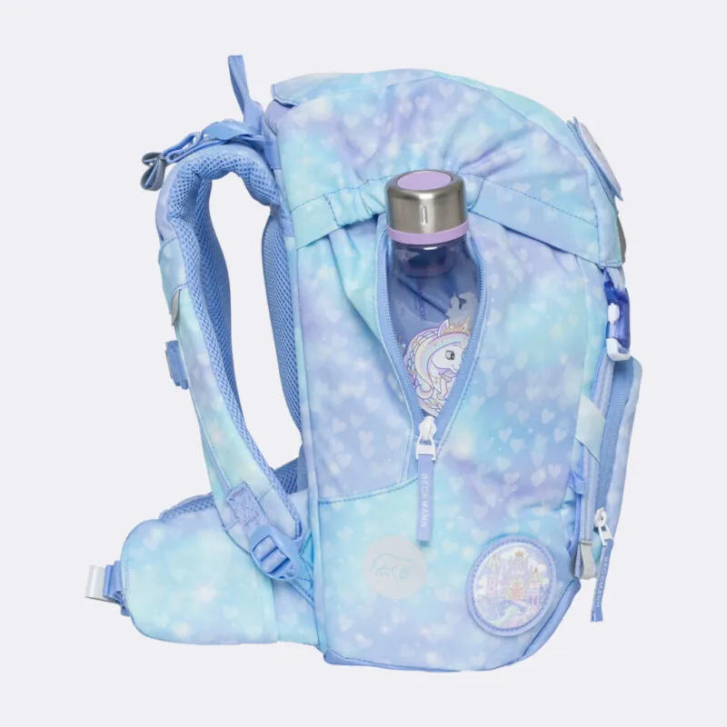 set clasic de 7 piese ghiozdan ergonomic si accesorii unicorn princess ice blue 218107